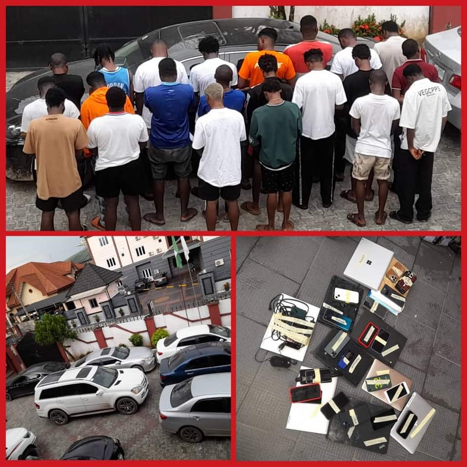 EFCC Arrests 46 Suspected Yahoo Boys in Calabar, Akwa Ibom