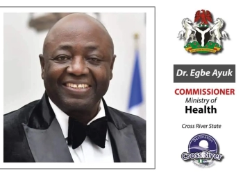 Dr Henry Egbe Ayuk, Crommissioner for Health, Cross River State