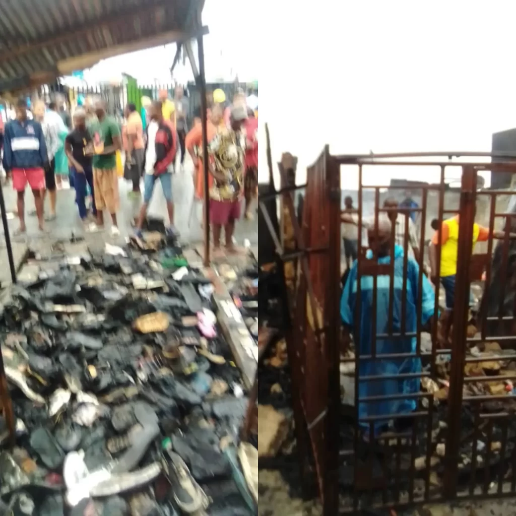 Calabar: Fire Burns Down Shops, Goods Worth Millions in Watt Market