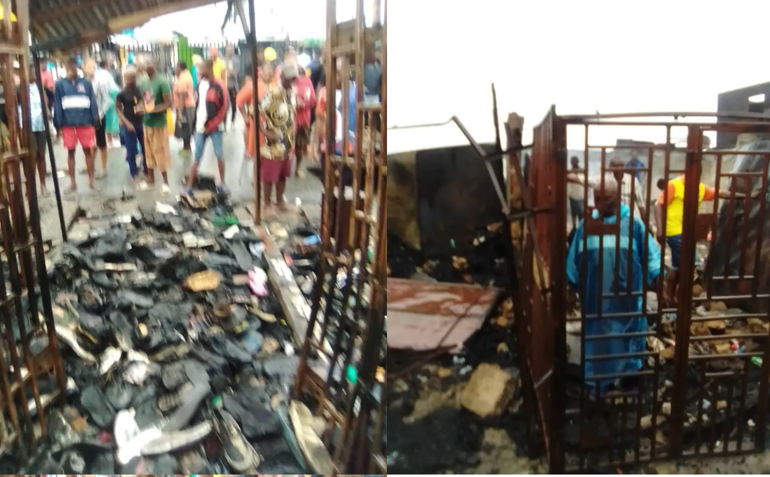Calabar: Fire Burns Down Shops, Goods Worth Millions in Watt Market