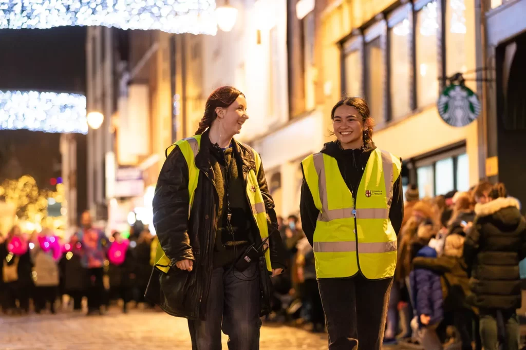 Chester Students Light Up City For Christmas Season