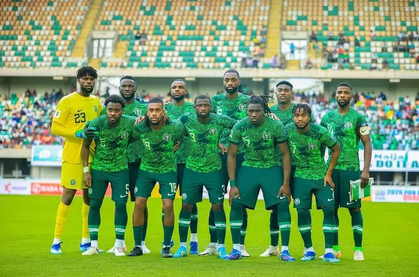 AFCON 2025: Nigeria national football team lineup against Libya