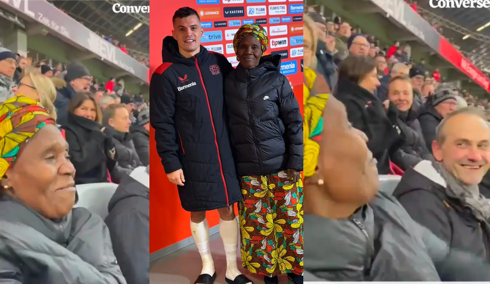Victor Boniface's Grandmother Celebrates His Goal Against Borussia Dortmund (VIDEO)