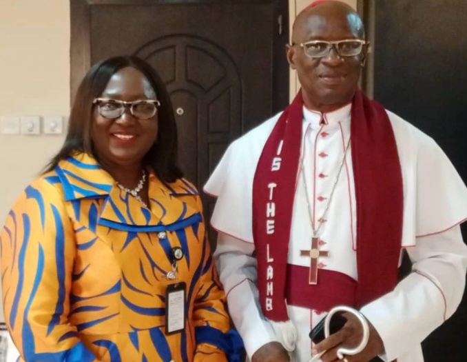 L-R: Prof. Florence Obi; and Rev. Chimezuo Nwankpa