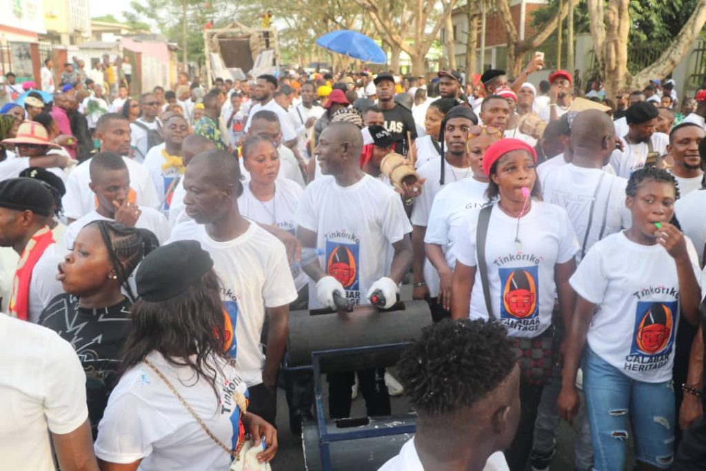 NDCC Rep leads multitude in Tinkoriko Calabar Heritage