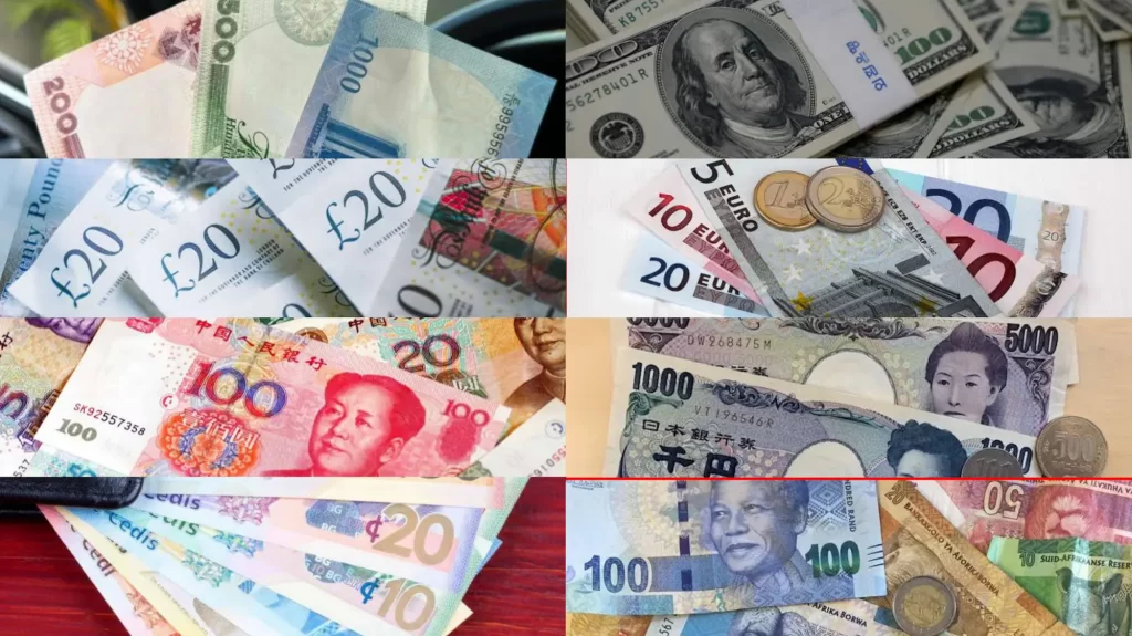 Naira to dollar, pound, euro, yuan, yen, cedi exchange rates for Feb 17 2024