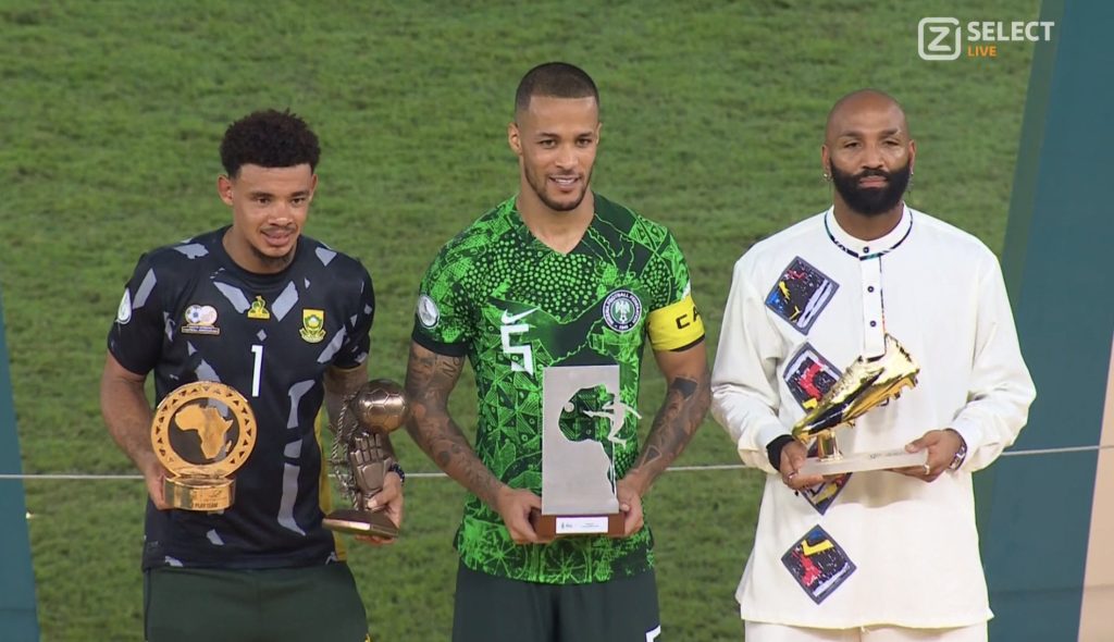 #AFCON2023: Troost-Ekong, Williams win Best Player, Goalkeeper