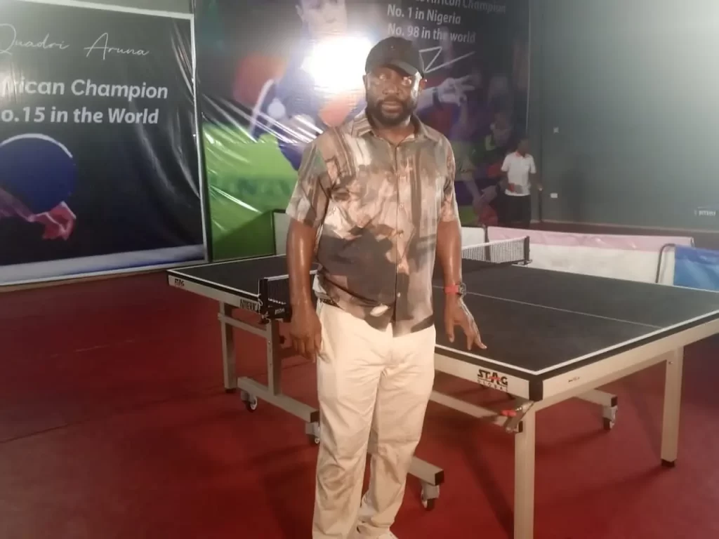 TTF Rep donates N10m worth of ITTF standard table-tennis boards to Cross River