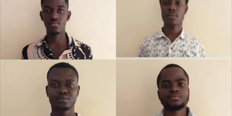 Mohammed Ibrahim, Ibrahim Yusuf, Mubàrak Olarewaju Ibrahim and Olorunfemi Feyi Samuel