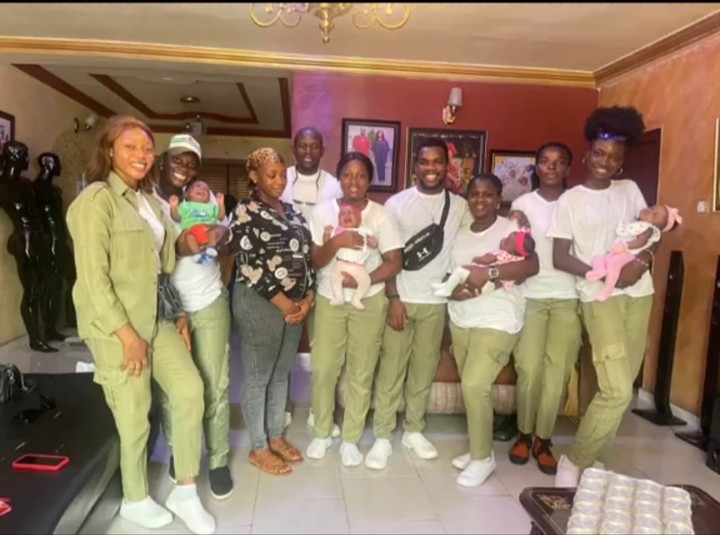 NYSC member who gave birth to quadruplets begs Tinubu for allowance increment