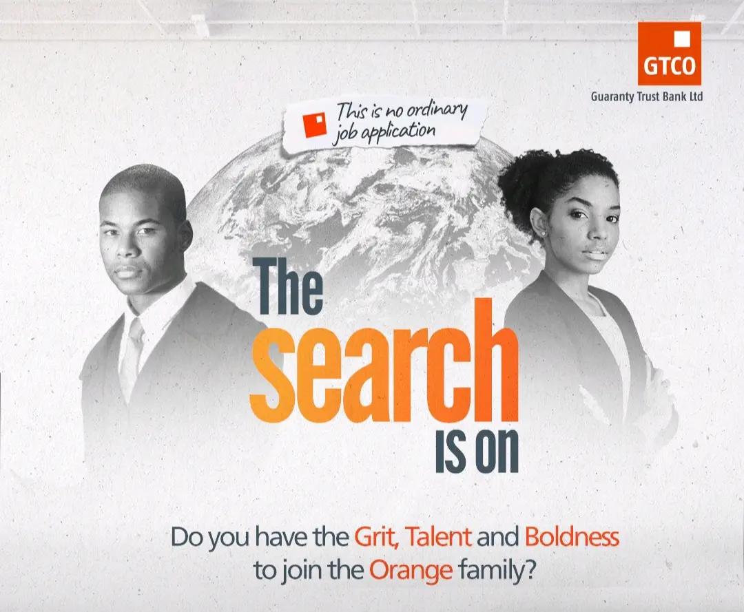 JOB: GTBank’s Entry-Level Recruitment 2024