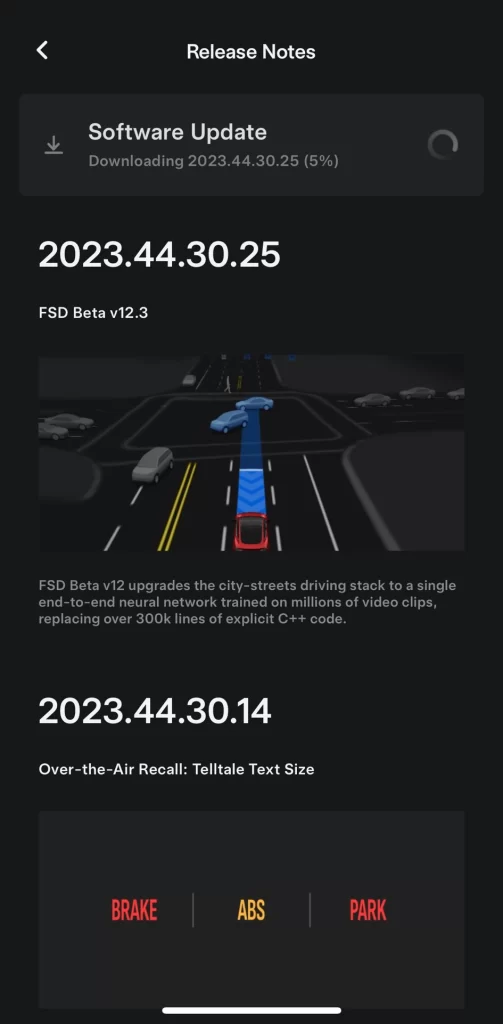 Tesla pushes latest OTA update, provides more users with FSD Beta V12.3 assisted driving functions