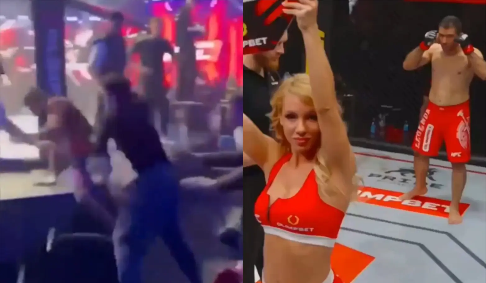 Iranian MMA fighter banned for kicking ring girl