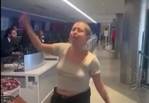 VIDEO: Delta passenger causes chaos at Los Angeles Int'l Airport for allegedly missing her flight before realising she's in wrong terminal