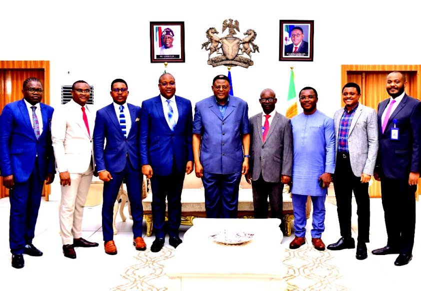 IMG 20240423 WA0000 Otu inaugurates, tasks economic team on service delivery