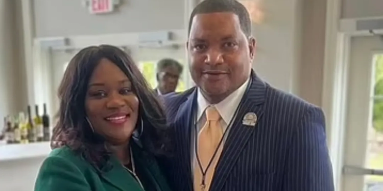 Marty Small Sr with wife
