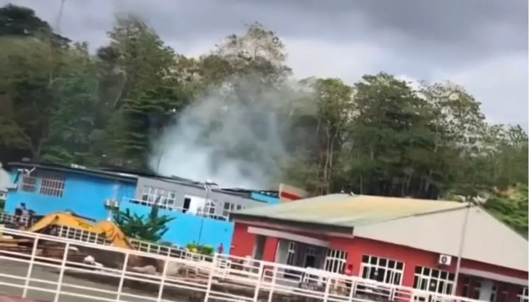 Another fire outbreak at Kada Cinema Calabar (VIDEO)