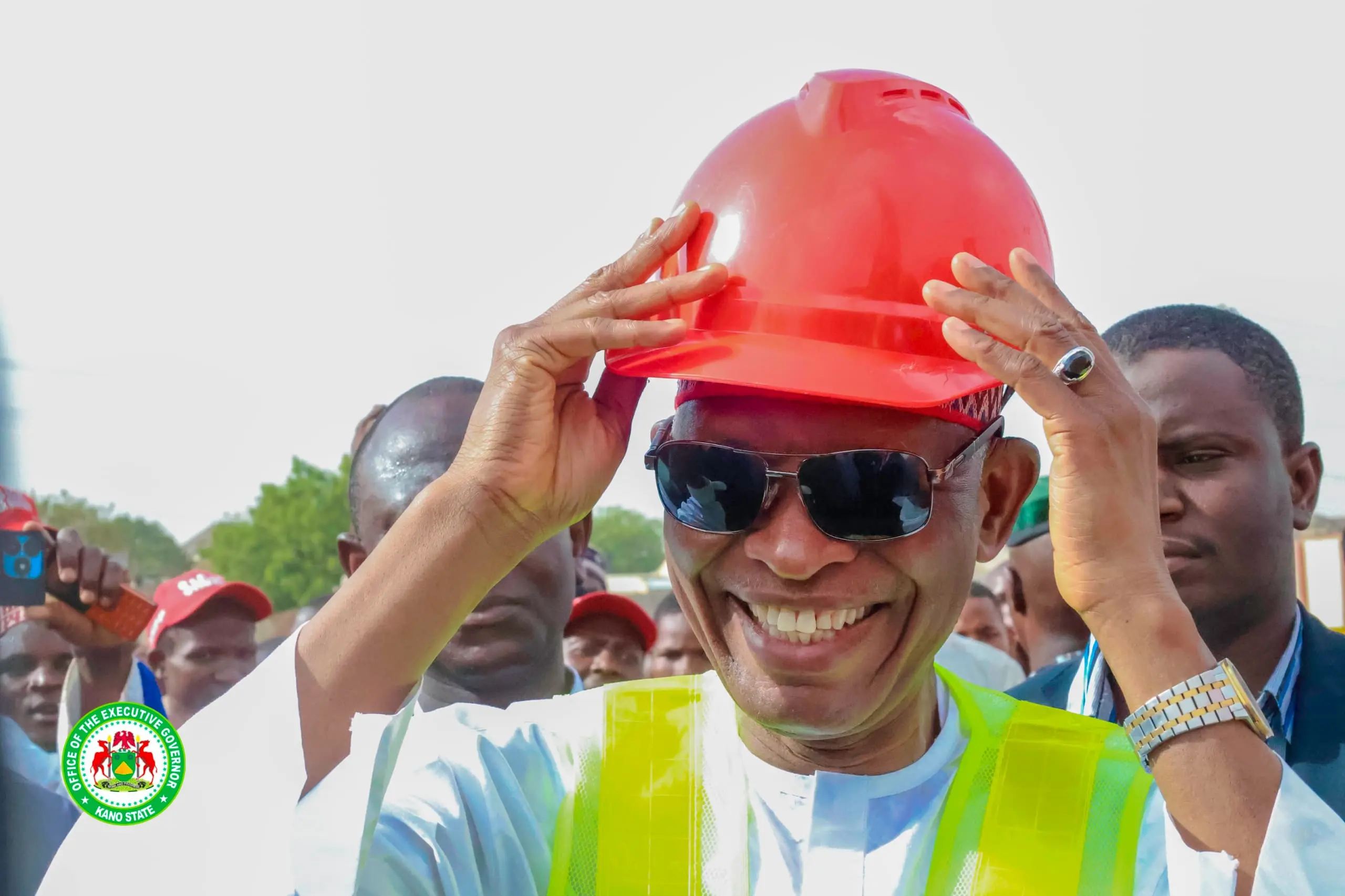 Mega City: Gov Yusuf lays foundation for N15bn interchange bridge in Kano