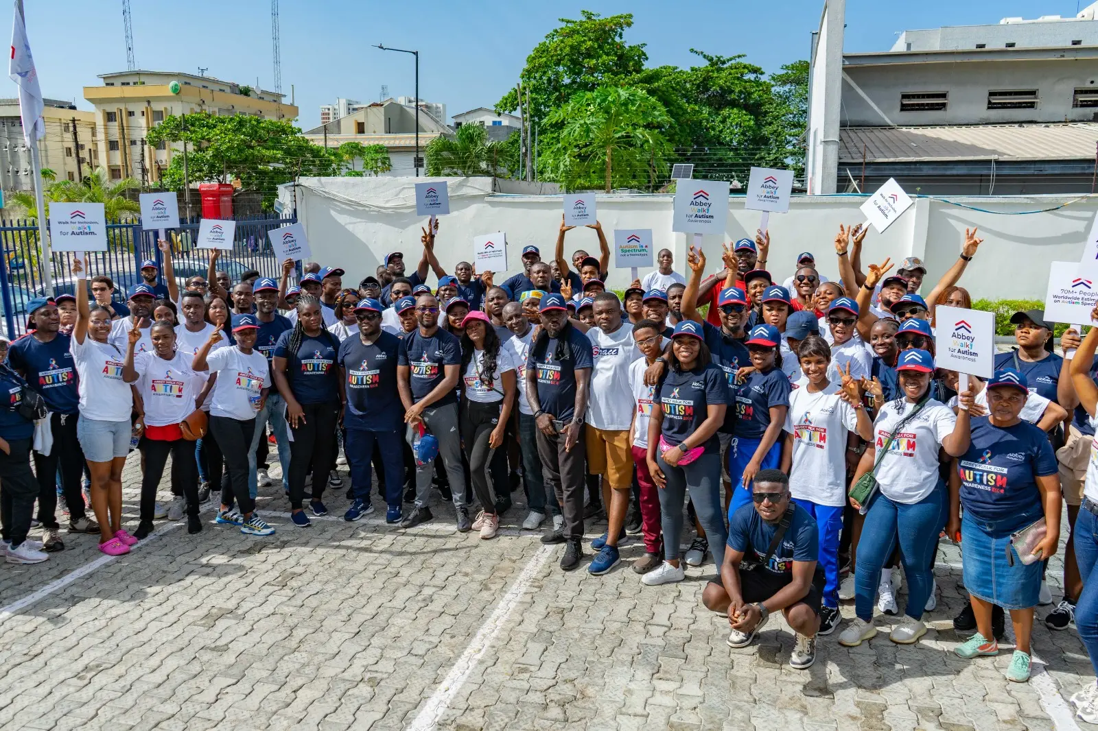 Abbey Mortgage holds charity walk to promote Autism Awareness in Nigeria