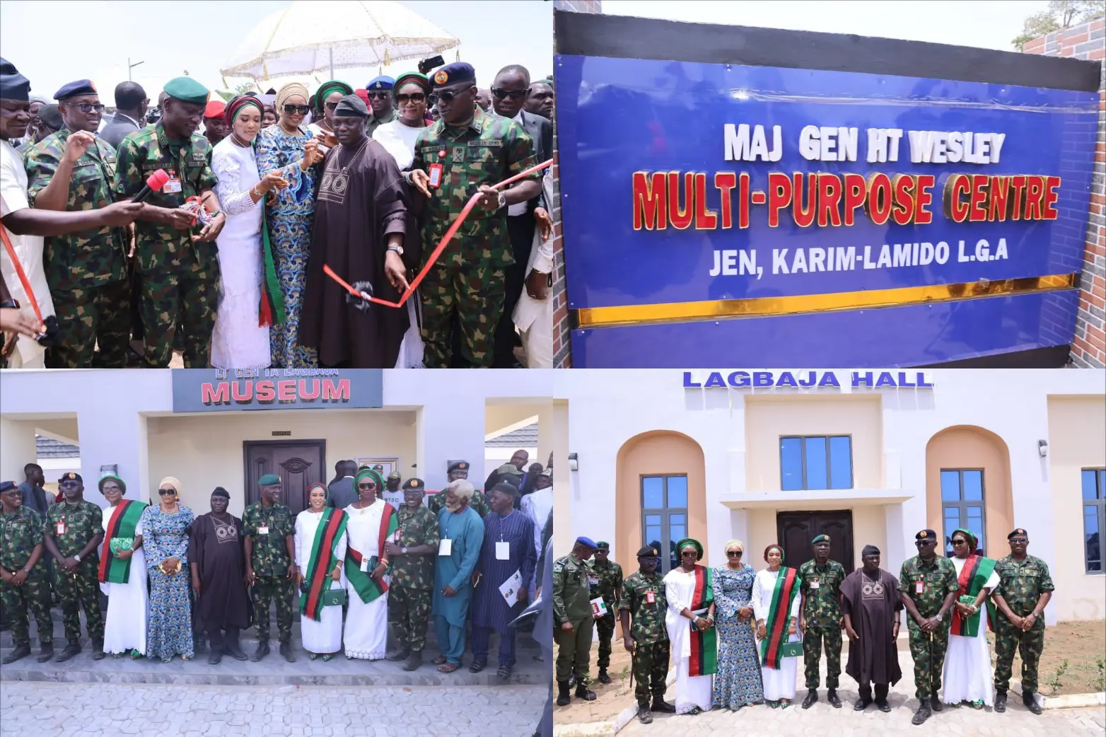 COAS commissions CIMIC intervention projects in Taraba, lauds project executors for unblemished service to Nigerian Army