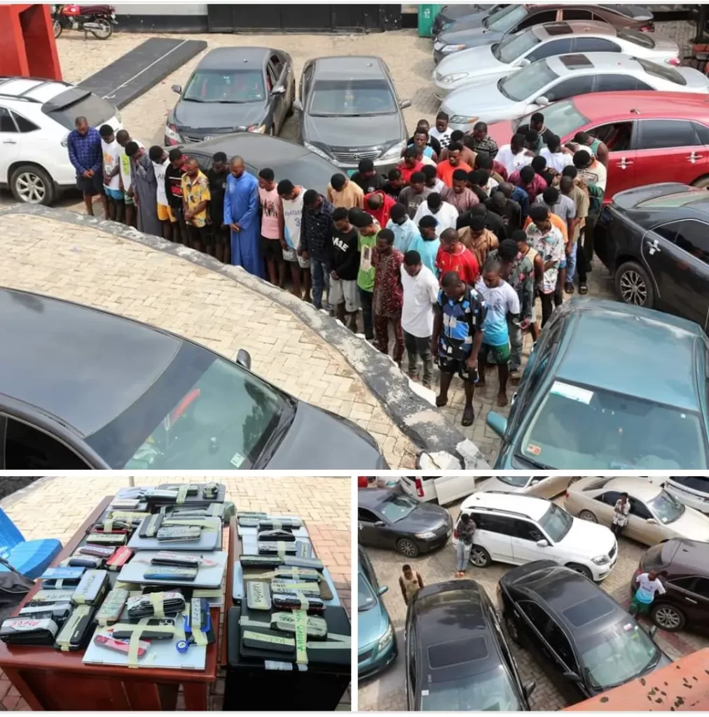 EFCC arrests 128 suspected internet fraudsters in Osun, Kwara, Edo