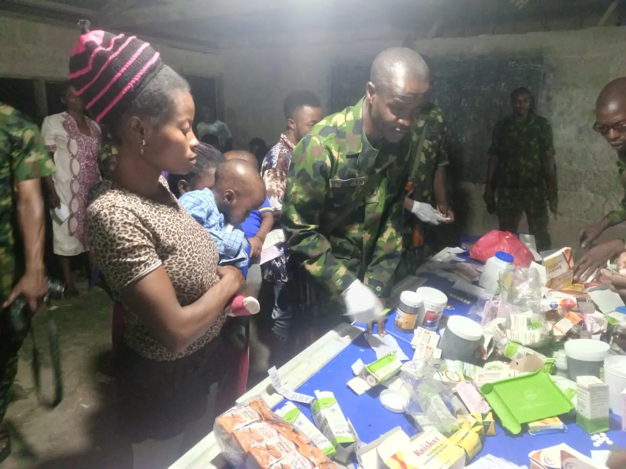 Nigerian Army conducts medical outreach in Nigerian-Cameroon border community