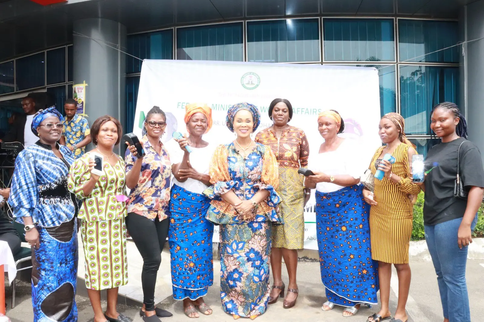 FG distributes free POS machines to women nationwide