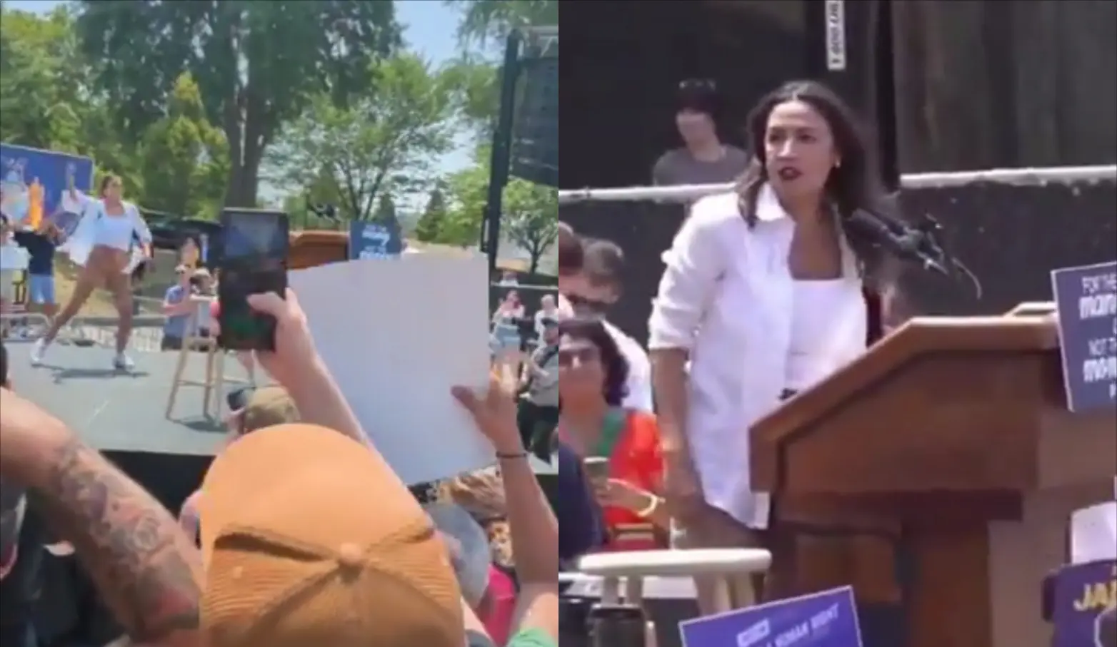 Alexandria Ocasio-Cortez (AOC) makes bizarre entrance with ‘Enough’ by Cardi B