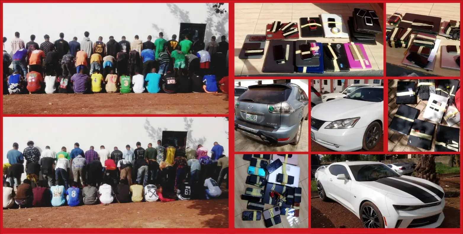 Internet Fraud: EFCC arrests 100 in Enugu, 35 in Plateau