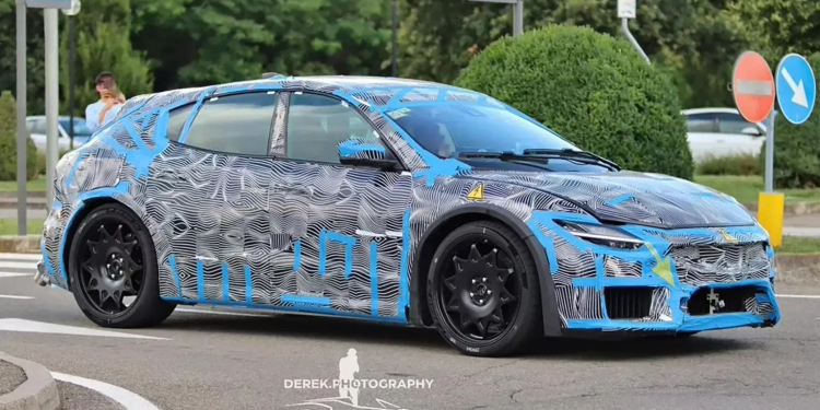 Shooting Brake? Ferrari's first all-electric car spy photos revealed