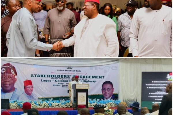 IMG 20240630 WA0040 Construction Of Cross River Axis Of  Lagos-Calabar Coastal Highway Starts August, Otu Pledges Support