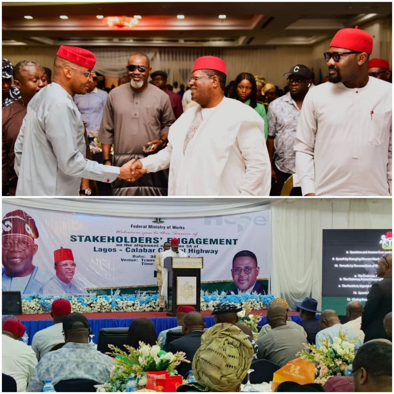 IMG 20240630 WA0040 Construction Of Cross River Axis Of  Lagos-Calabar Coastal Highway Starts August, Otu Pledges Support