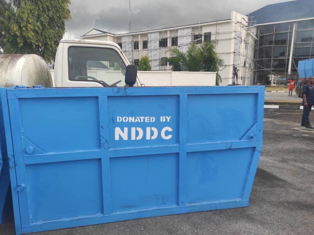 NDDC donates another set of waste bins to Cross River amidst cholera outbreak