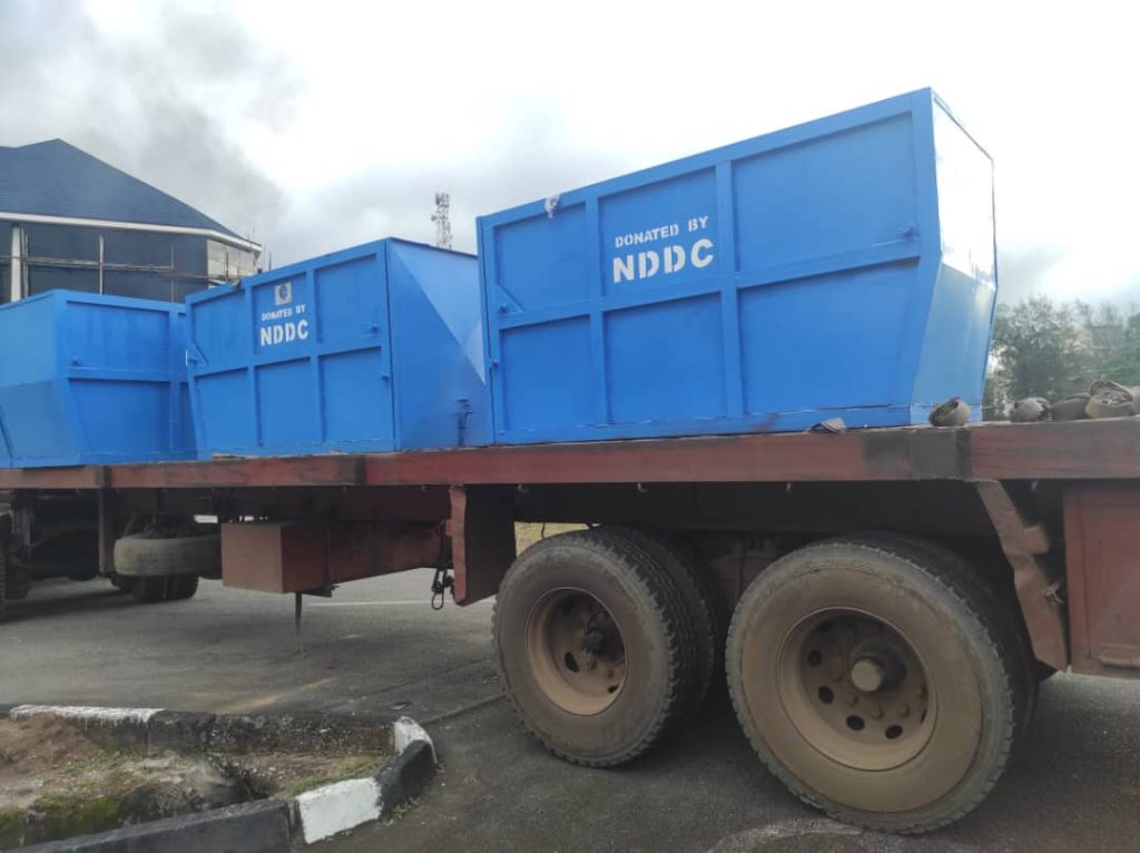 NDDC donates another set of waste bins to Cross River amidst cholera outbreak