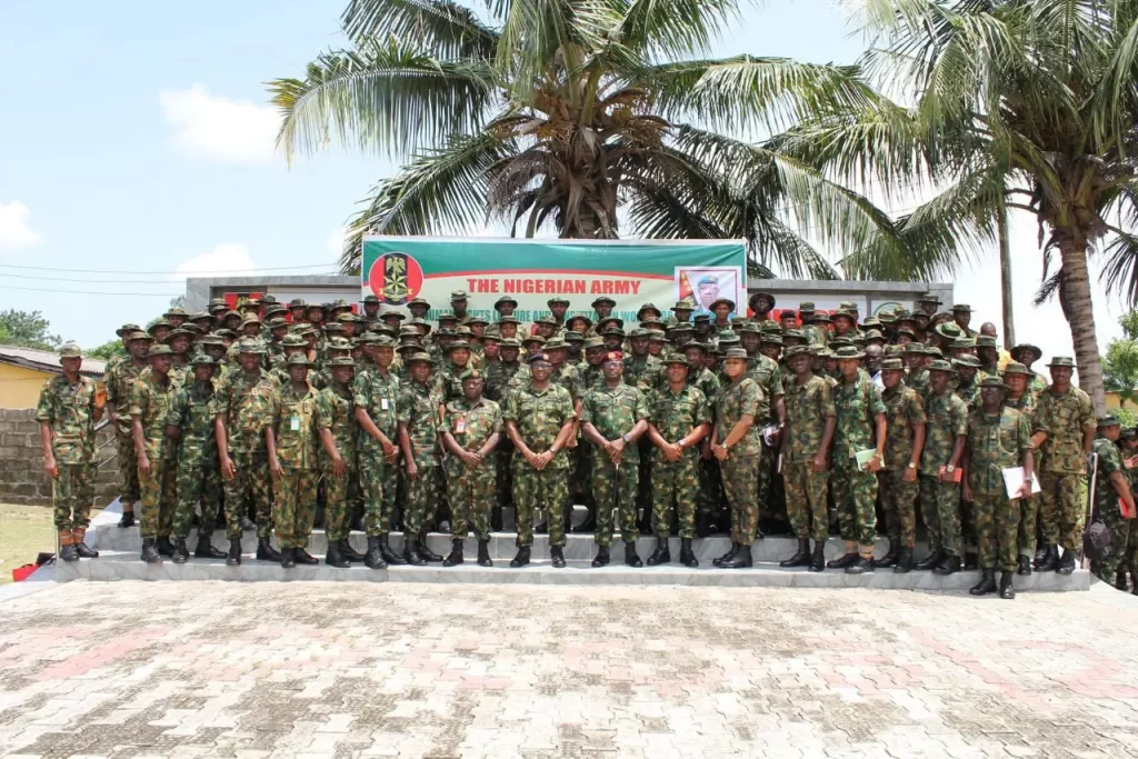 Army Headquarters Department of Civil Military Affairs holds sensitisation workshop for troops of 9 BDE, 35 Arty BDE and Nigerian Army Training Schools