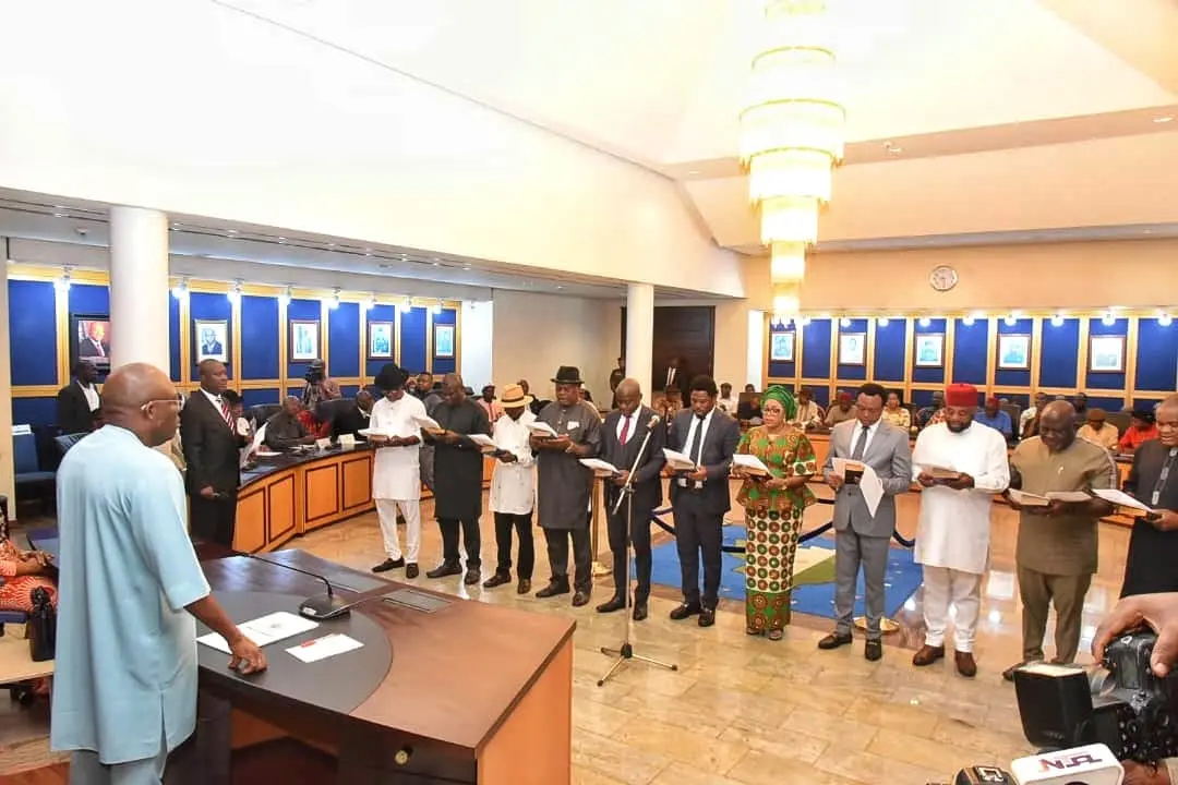 Governor Fubara swears in 23 LG caretaker chairmen