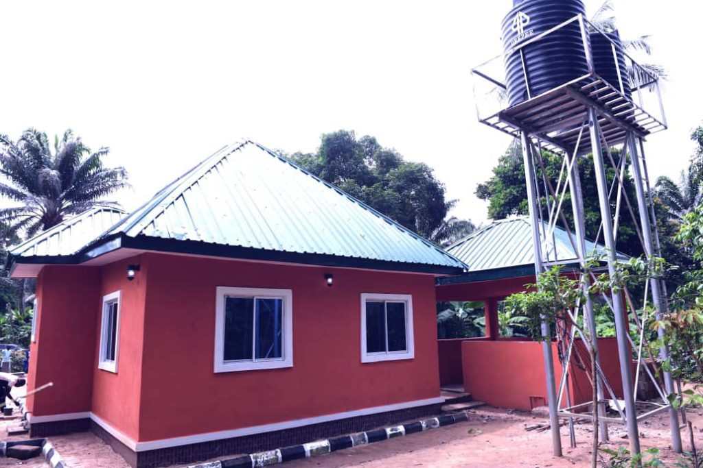 Gov Eno gifts town crier well-furnished house