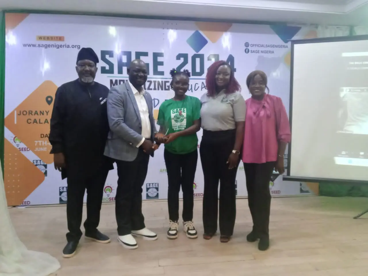 UNICAL Secondary School wins SAGE 2024, to represent Nigeria in Tokyo