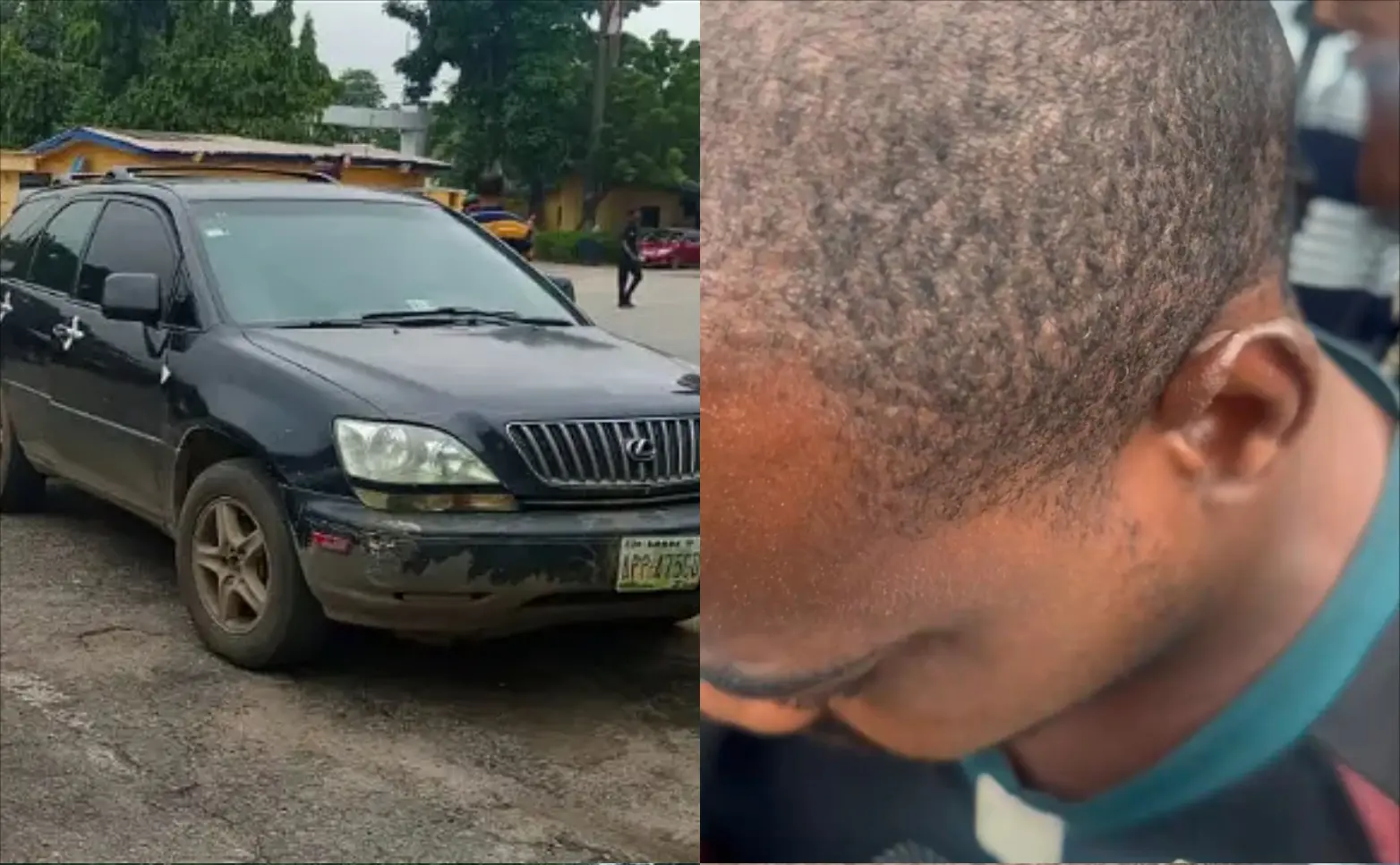 36-year-old man steals employer’s car, takes it to church to give testimony that he’s bought a new car