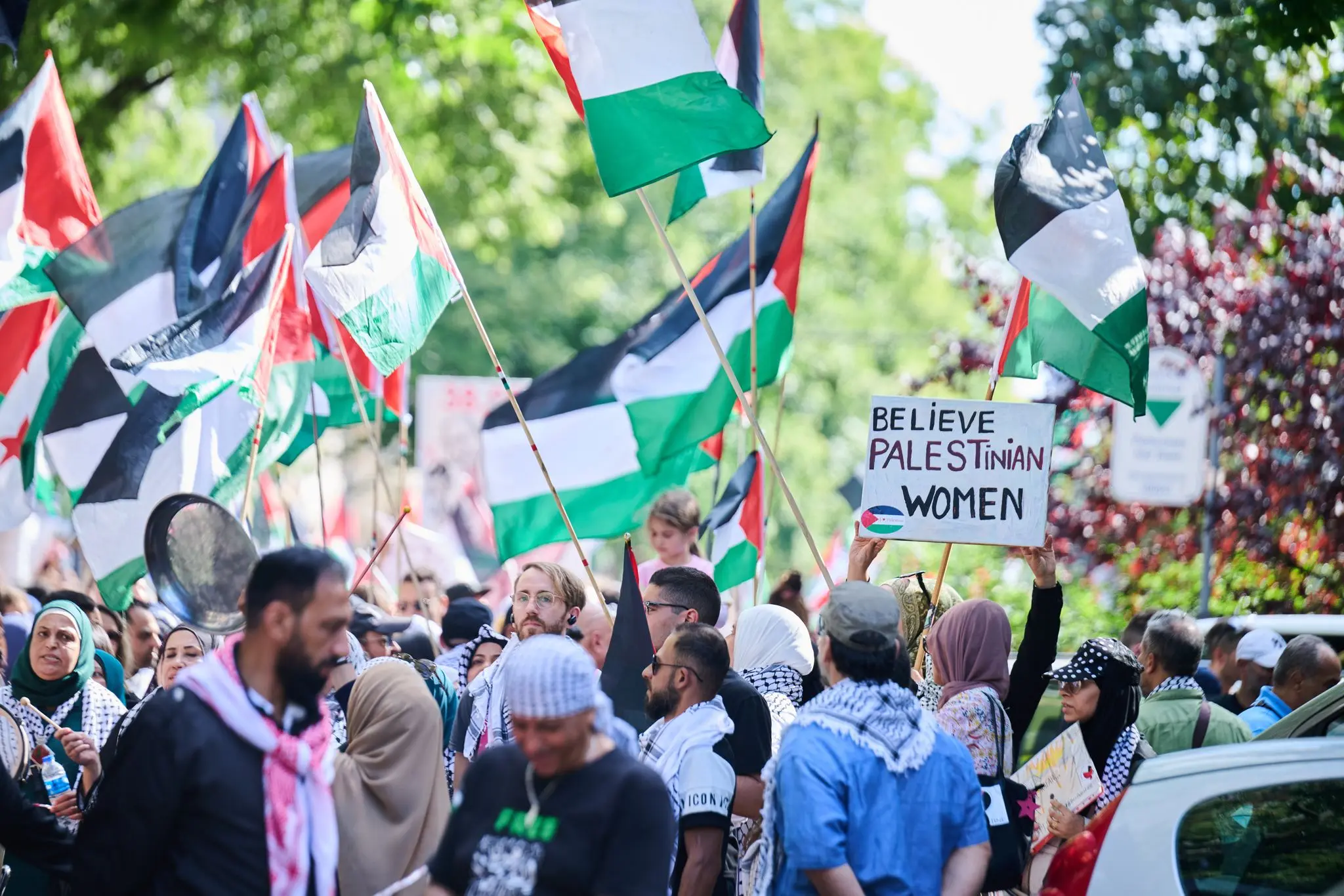 Police, protesters hurt as Berlin pro-Palestinian demo turns violent