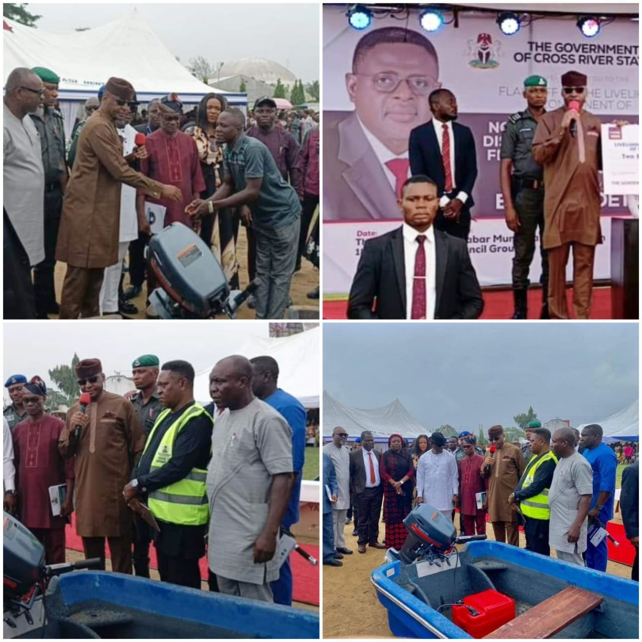 IMG 20240718 WA0020 CRSG Lifts Fisherman With 100 Boats, N2b Grants To Poor, Vulnerable C'Riverians