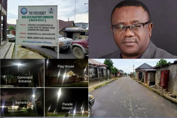 orok duke nddc cross river projects NUJ lauds NDDC for rehabilitating roads, installing solar lights in Calabar