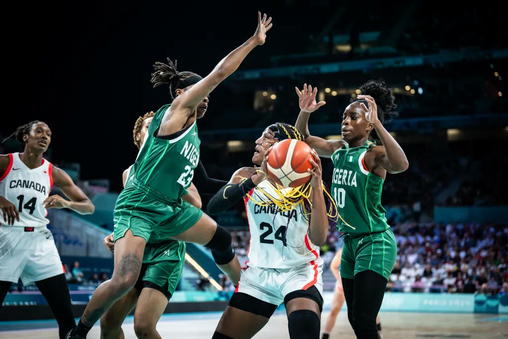 Nigeria's D'Tigress beat Canada to reach first-ever Olympics quarterfinals