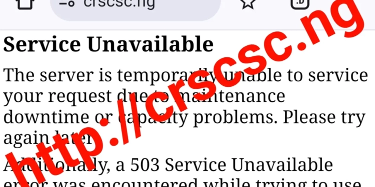 Cross River Civil Service job portal goes offline barely 24 hours after launch