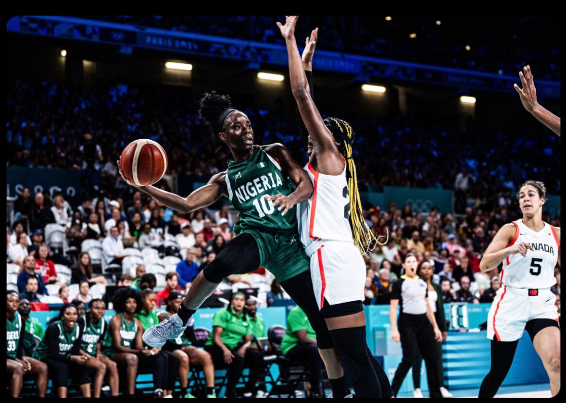 Nigeria’s D’Tigress beat Canada to reach first-ever Olympics quarterfinals