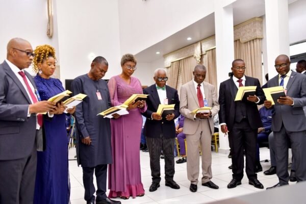 IMG 20240820 WA0039 Governor Otu Tasks Newly Inaugurated CROSIEC On Credible LG Polls