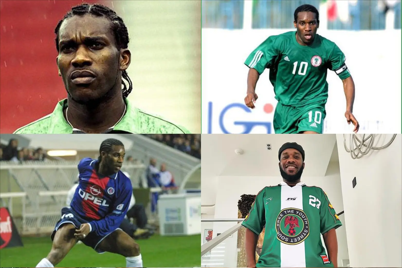 Internet in confusion as Jay-Jay Okocha celebrates second birthday