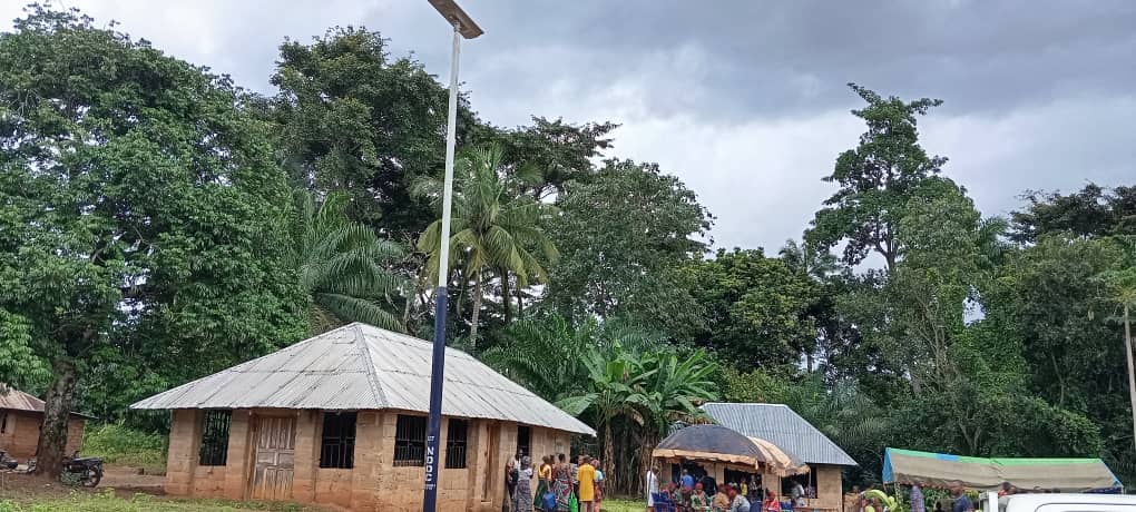 Basan-Mbube NDDC solar streetlight