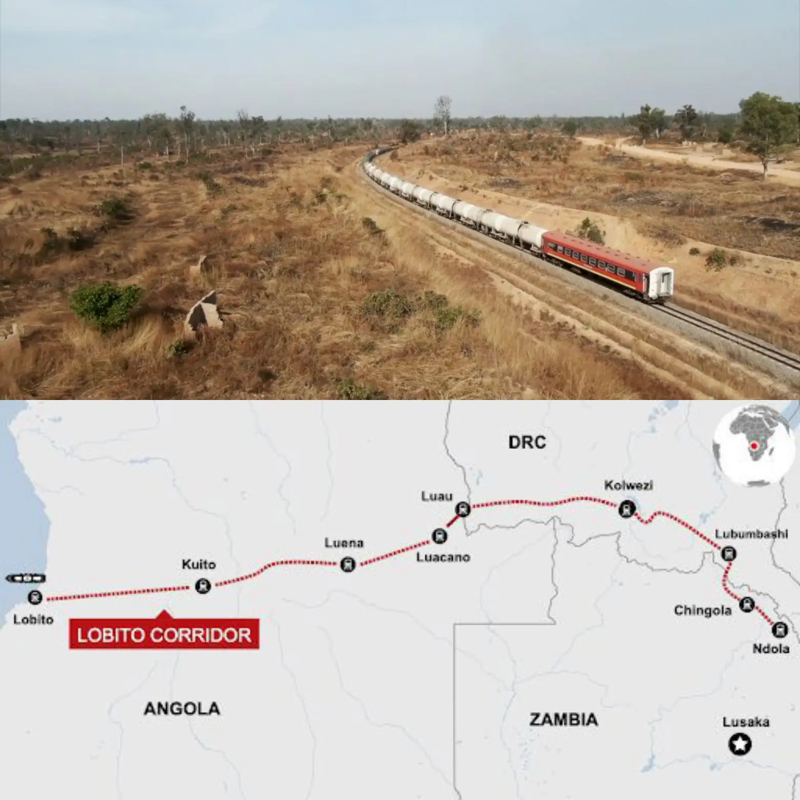 Angola’s $10bn rail “investment” shows America is only interested in Africa’s wealth