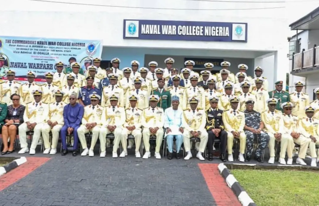 Naval War College Nigeria graduates 24 participants of Naval Warfare Course 8